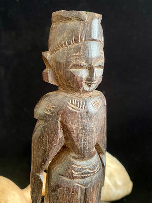 Antique Wood Gangaur Figure