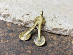 Antique spiral Naga pendant. Bronze, lost wax casting. Dates to the 1920's or earlier.