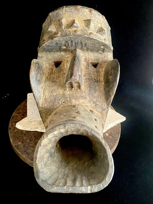 Kran Kagle mask. Kran people, Cote D'Ivoire, west Africa. Early 20th Century.