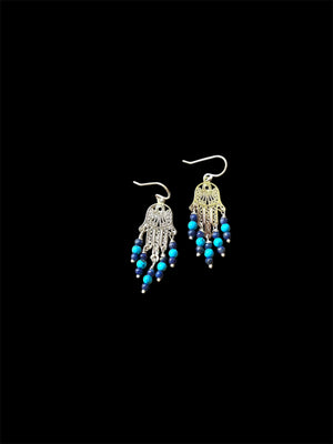 Hamsa Drop Earrings