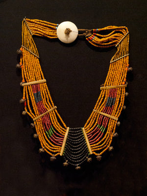 Naga Beaded Tribal Necklace, Konyak Naga Necklace