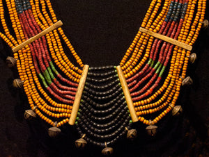 Naga Beaded Tribal Necklace, Konyak Naga Necklace