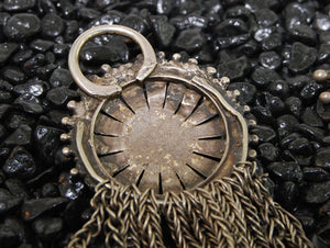 Indian Tribal Silver Women's Ear Ornaments, Tribal Silver Jewellery, Women's Jewelry