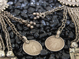 Indian Tribal Silver Women's Ear Ornaments, Tribal Silver Jewellery, Women's Jewelry