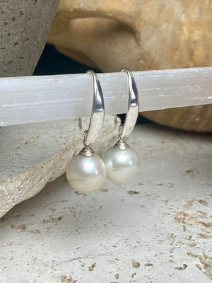 Very Large Pearl Earrings