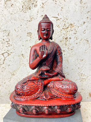 Hand Cast resin buddha statues in medium size