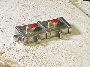 Tekke Turkomen Antique Silver Amulet