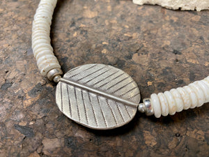 Silver Leaf Necklace