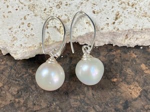 Very Large Pearl Earrings