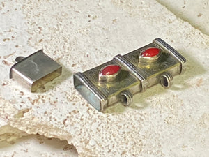 Tekke Turkomen Antique Silver Amulet