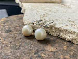 Very Large Pearl Earrings