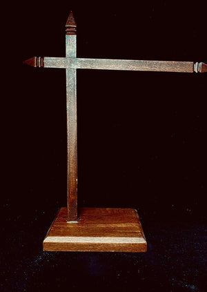 Wood display stand for jewellery or shop