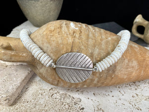 Silver Leaf Necklace