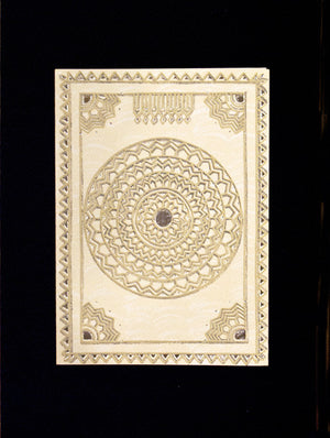 Indian Textile Greeting Cards Stationary