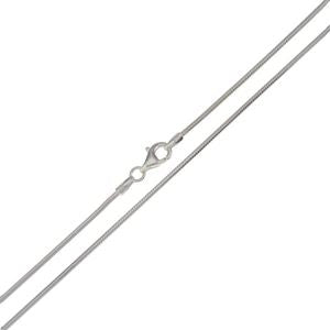 Fine Sterling Silver Snake Chain - 1.4 mm Diameter