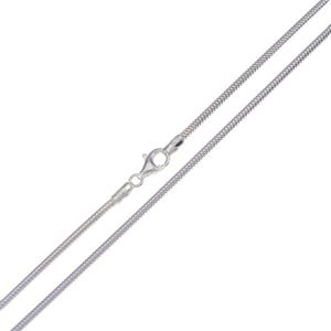 Fine Sterling Silver Snake Chain - 2.1 mm Diameter