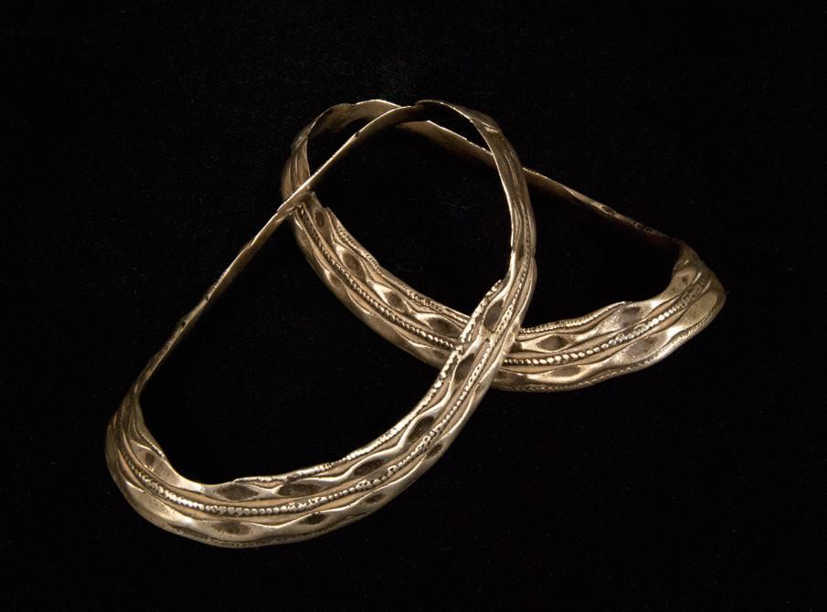 Silver Anklets - Beaded Anklets