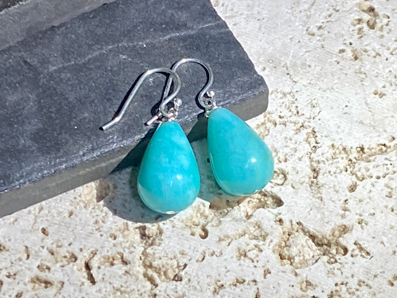 Amazonite Drop Earrings