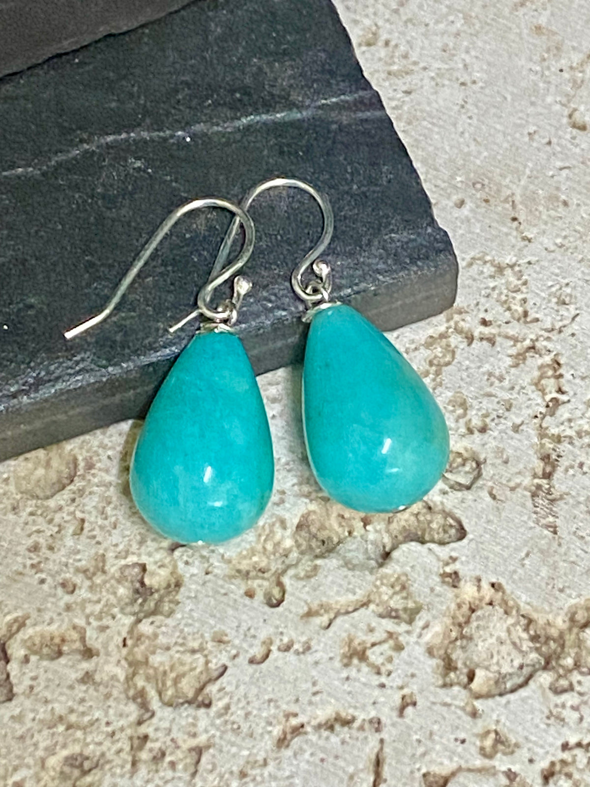 Amazonite Drop Earrings