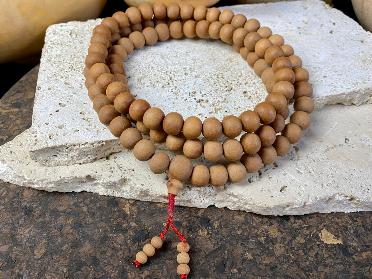 Sandalwood 2025 bead necklace