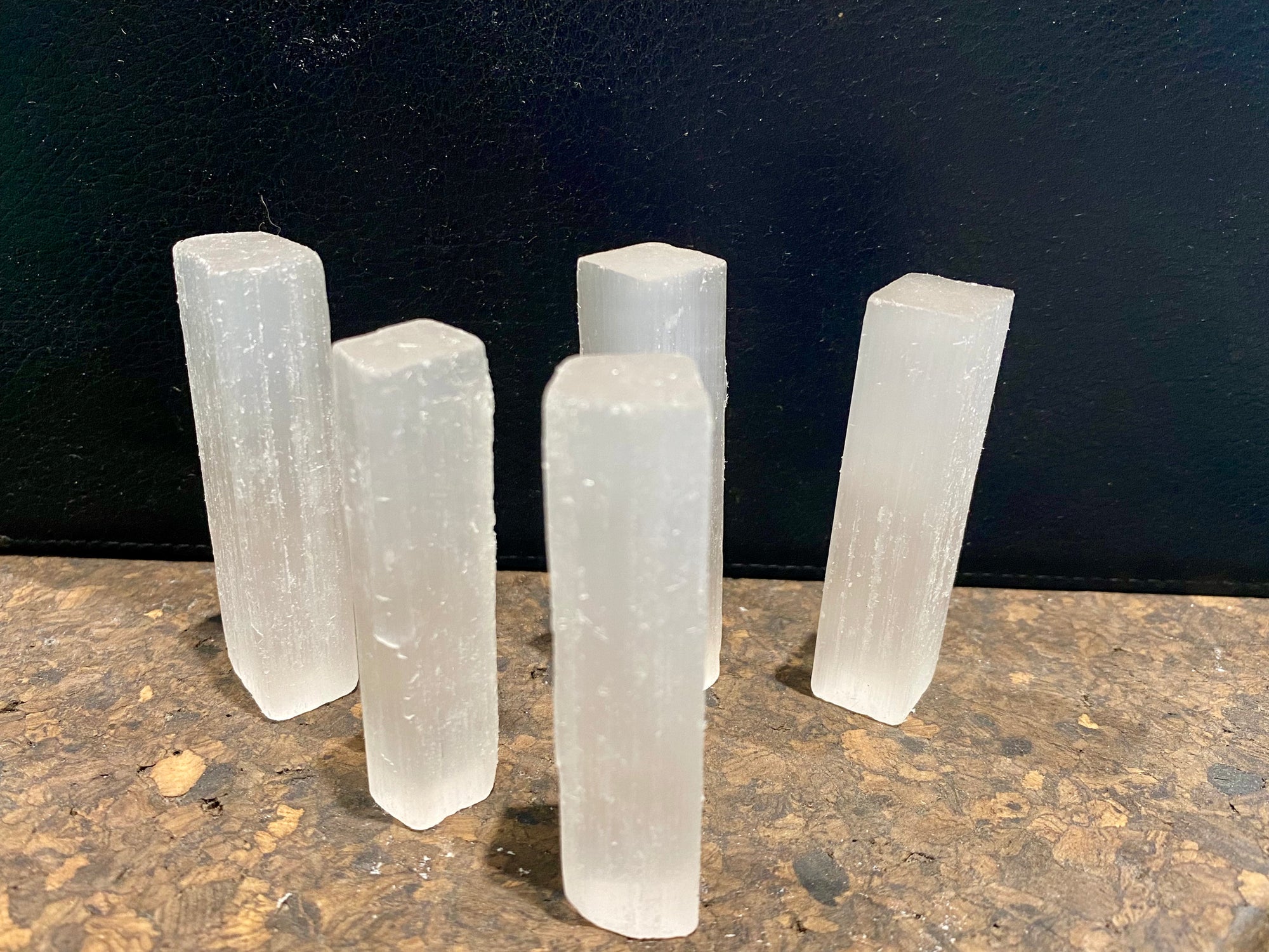 Crystals of the world selenite 5 cm beams