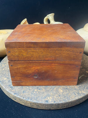 Simple Hardwood Trinket Box