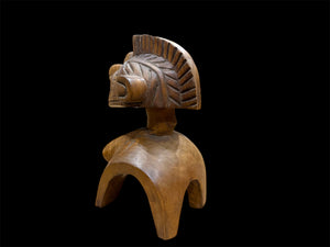Nimba Mask, Baga people, Guinea, West Africa. Early 20th century. height 27 cm