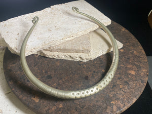 Antique Tribal Torc Necklace