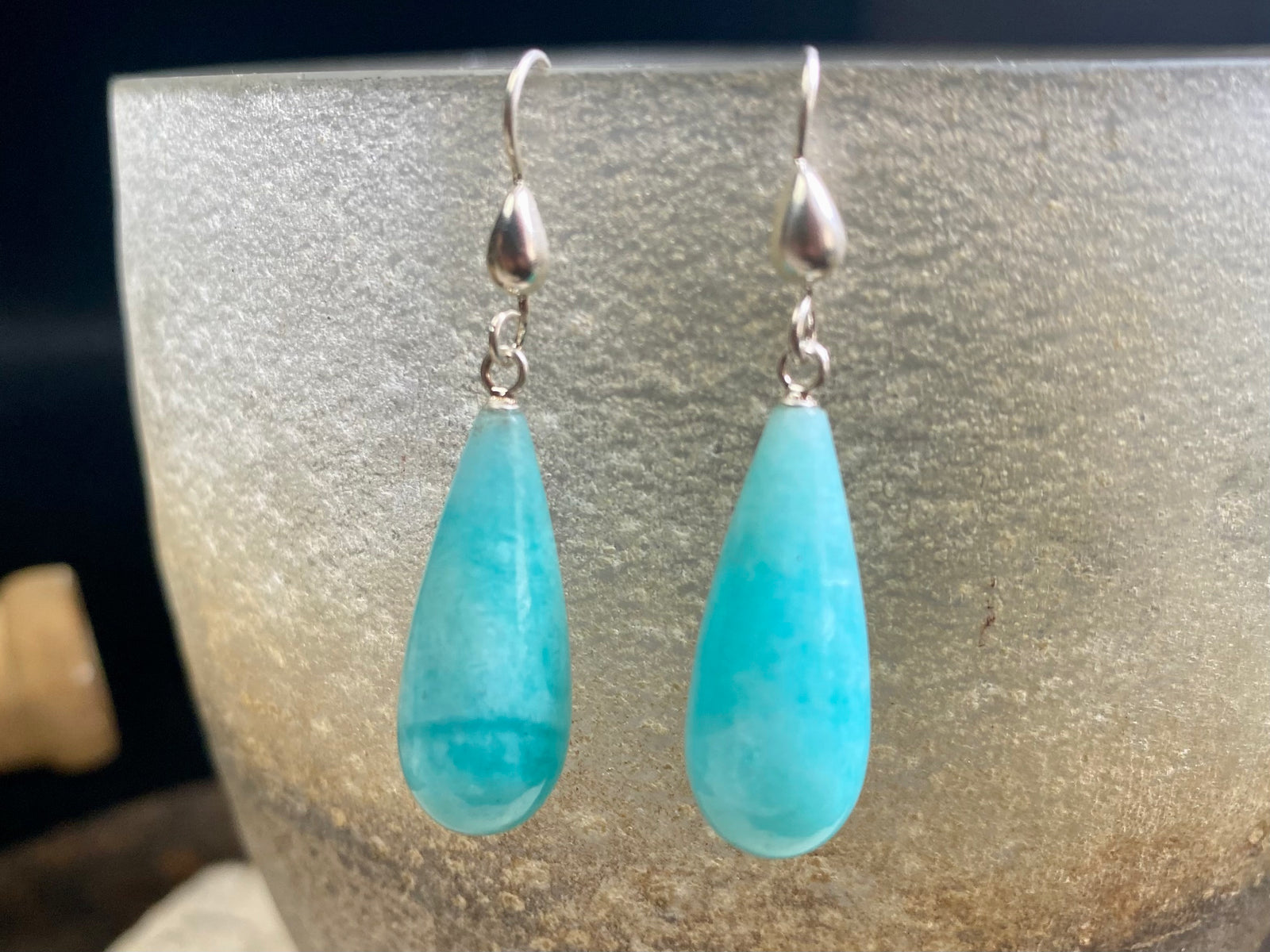 Amazonite Drop Earrings