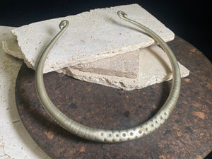 Antique Tribal Torc Necklace