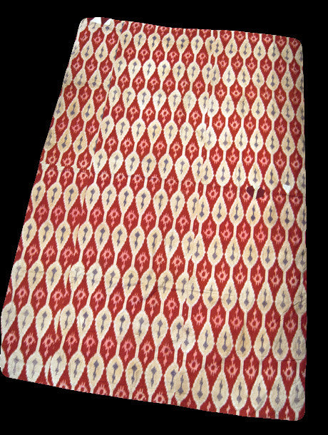 Uzbek Ikat Throw or Bedspread