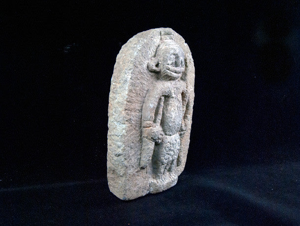 Antique Shiva Granite Stone Statue