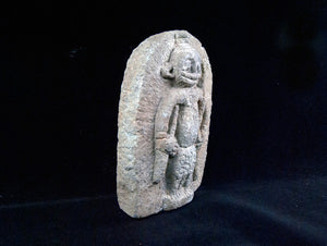 Antique Shiva Granite Stone Statue