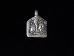 Antique Tribal Silver Amulet Pendants
