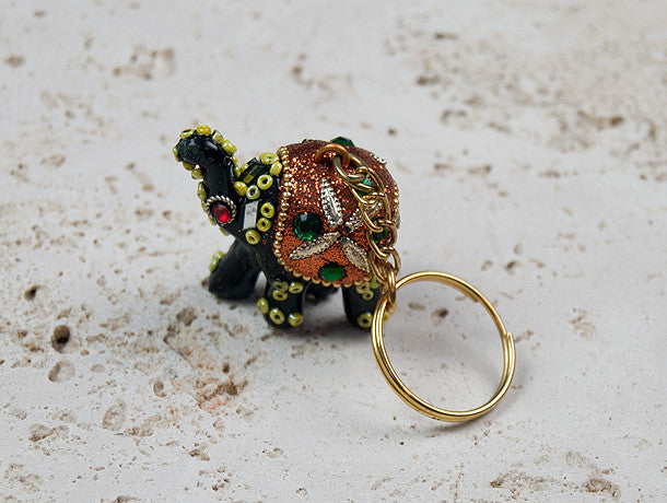 Elephant keyring