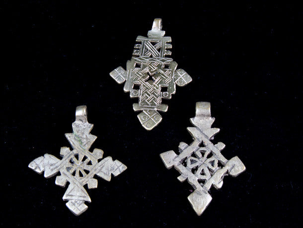 Ethiopian Cross pendant, lost wax casting, hand made, tribal, gypsy, African jewellery, boho, christian, bohemian