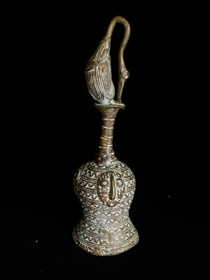 African Yoruba Bronze Ceremonial Bell