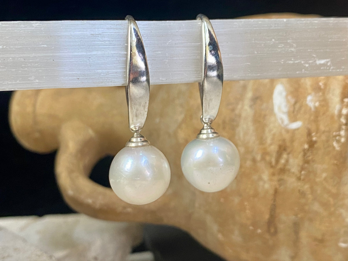 Very Large Pearl Earrings