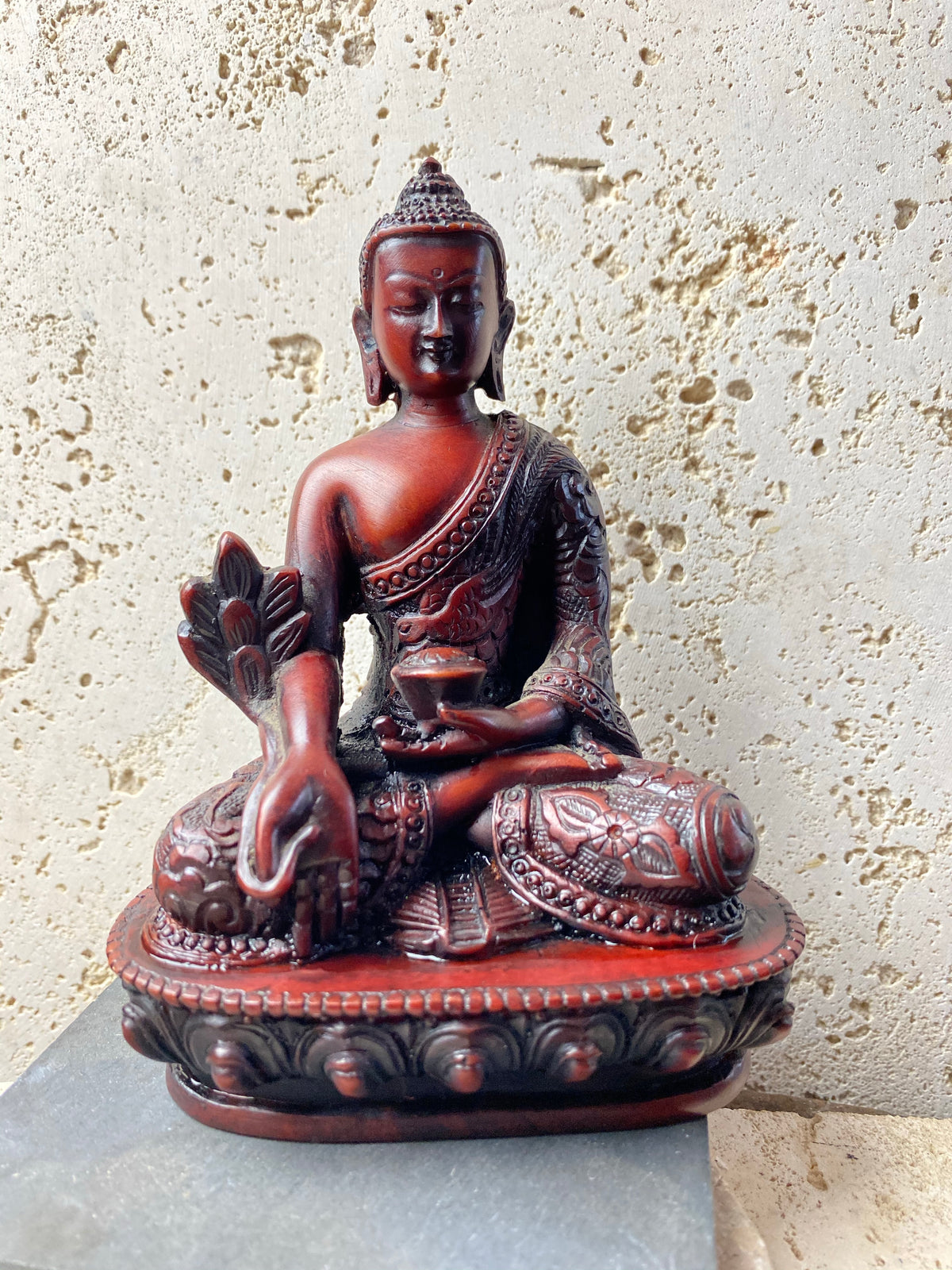 Hand Cast resin buddha statues in medium size
