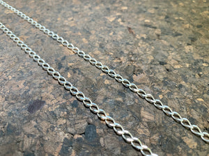 Silver Flat Link Chain