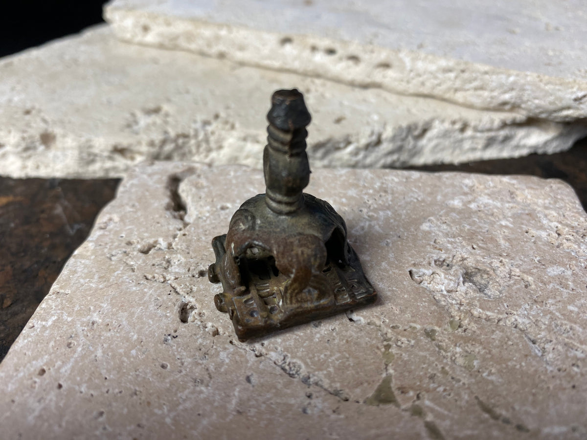 Antique Copper Bronze Temple Stamps from east India