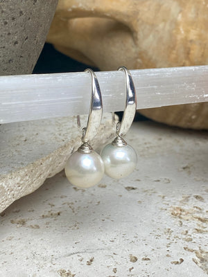 Large Pearl Earrings