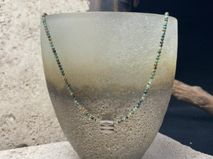 Ethiopian Opal Fine Necklace