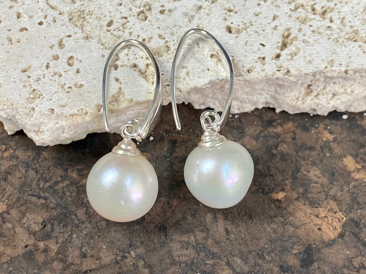 Very Large Pearl Earrings