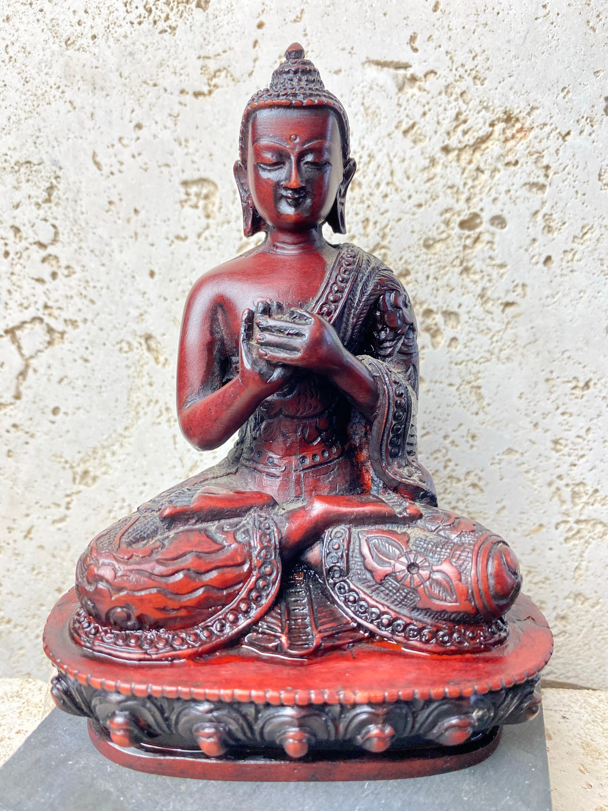 Hand Cast resin buddha statues in medium size