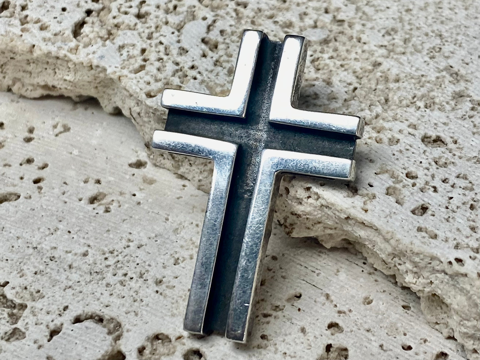 Silver Crucifix Pendant