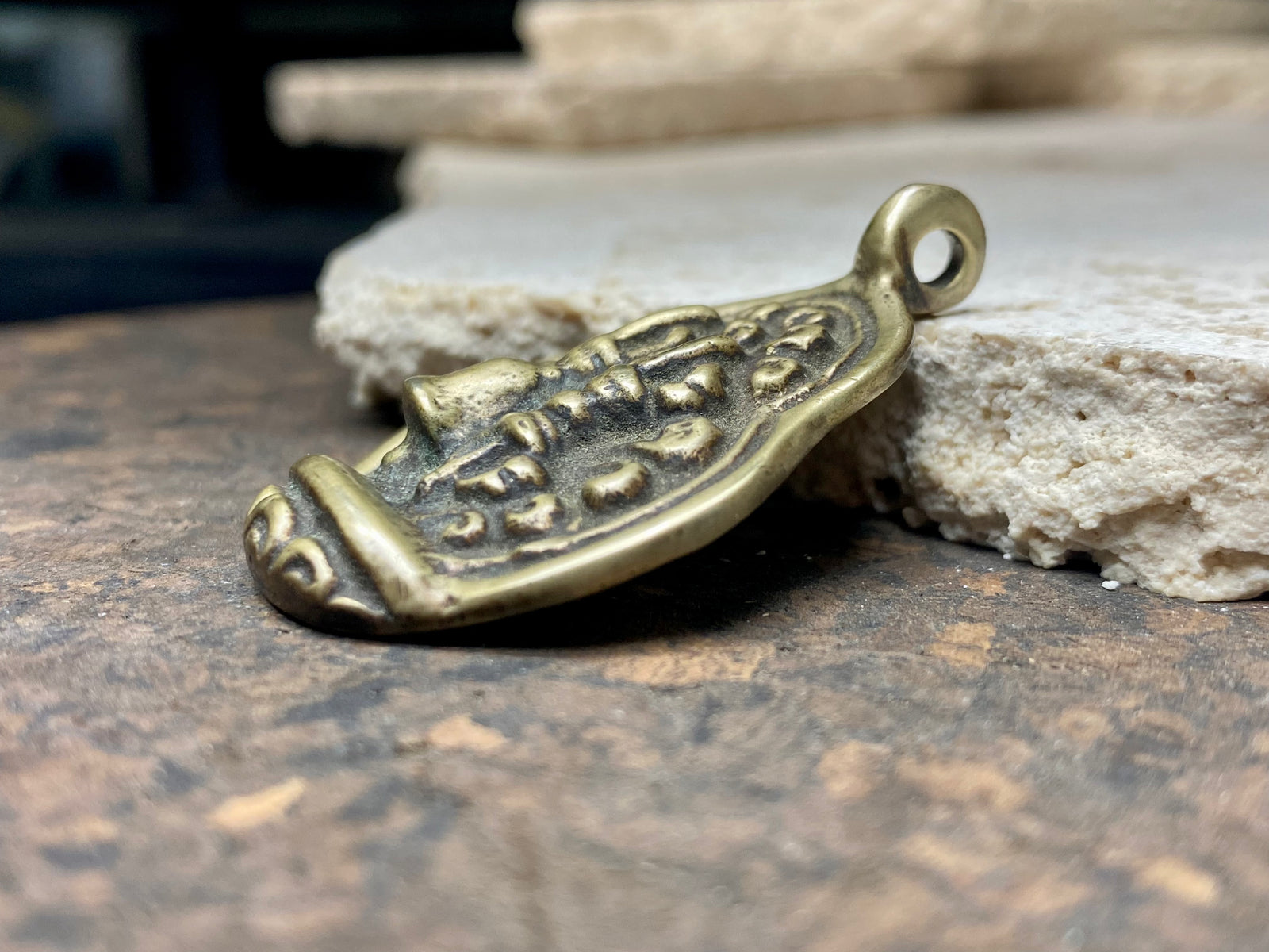 Bell And Dorje Buddhist Pendant