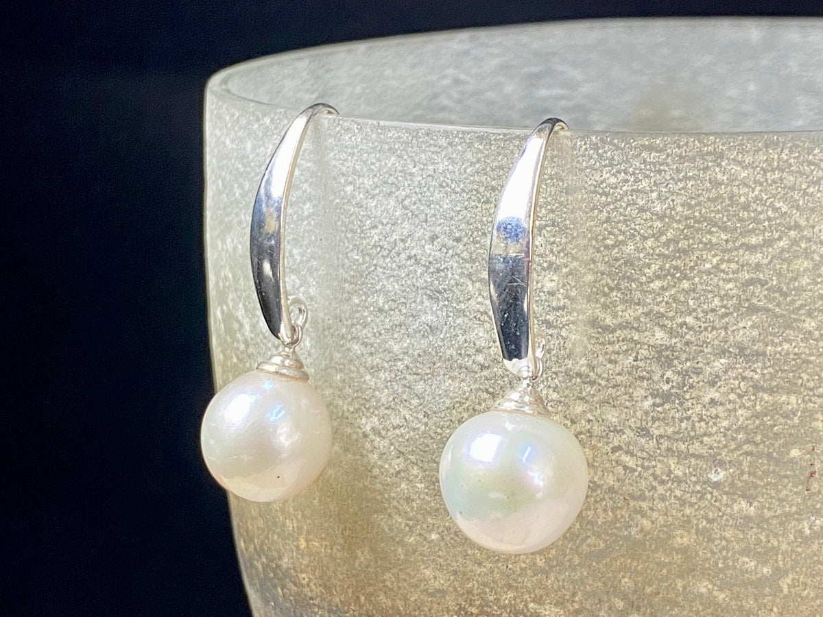 Very Large Pearl Earrings