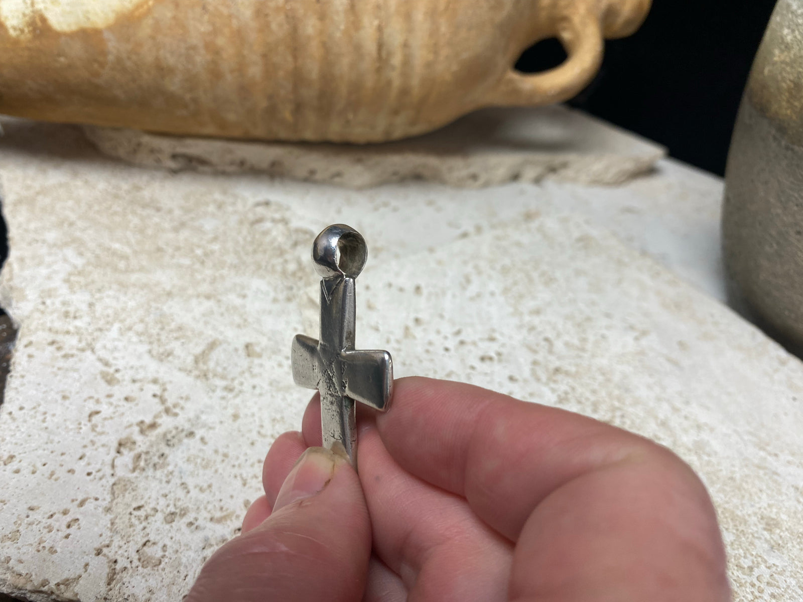 Antique Marie Therese Thaler Ethiopian Cross