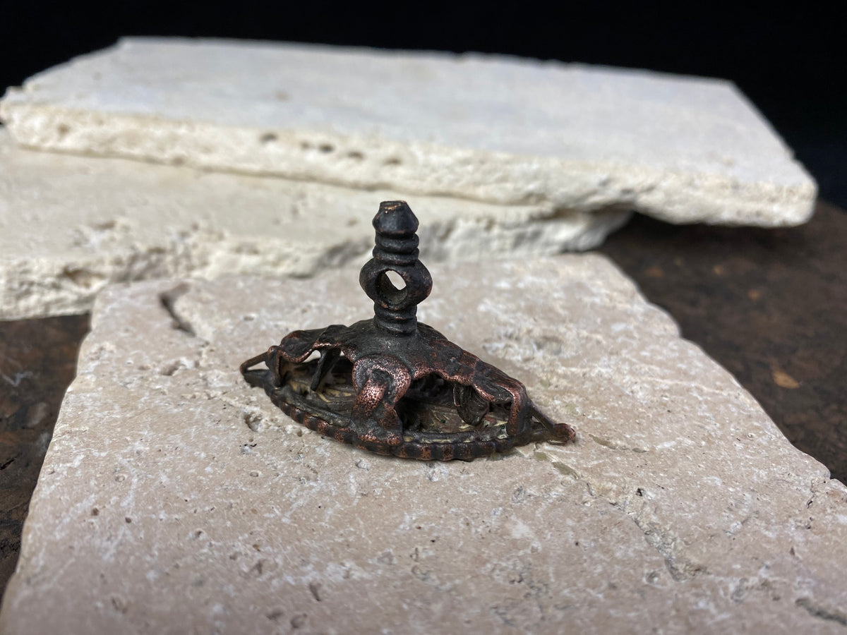 Antique Copper Bronze Temple Stamps from east India